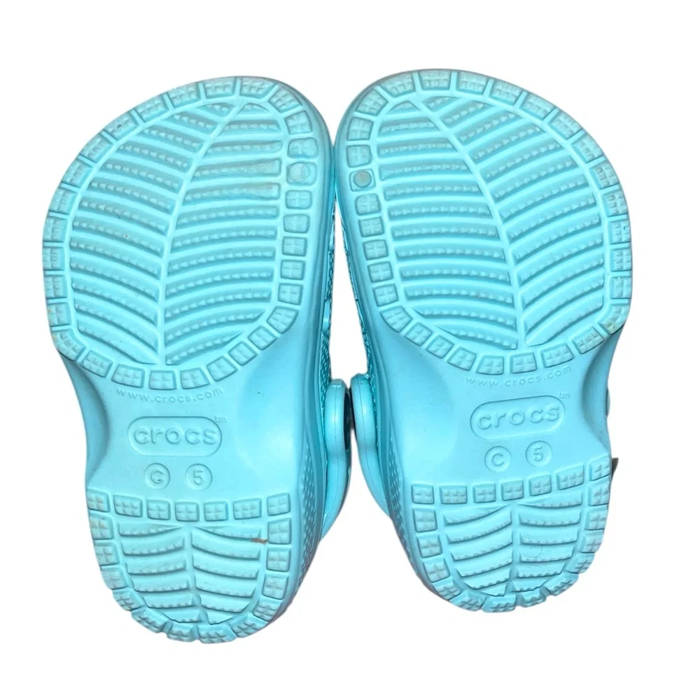 Baby Unisex Teal Crocs